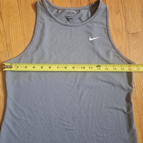 Nike Grey Fitted Tank Top Size Youth XL - Picture 11 of 12